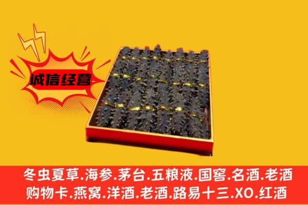 长岭县回收海参